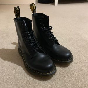 Black Doc Marten Boot